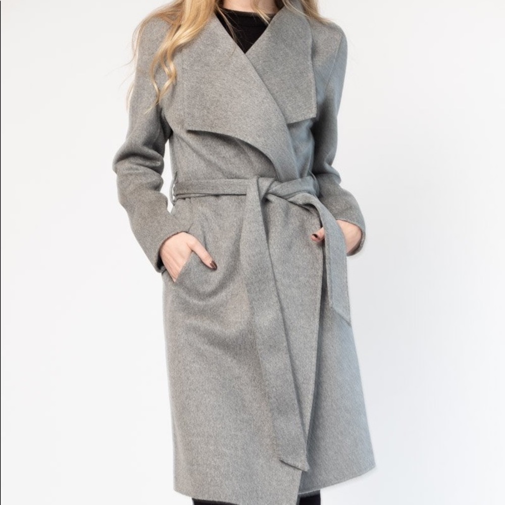 Line Meghan Wool Wrap Coat